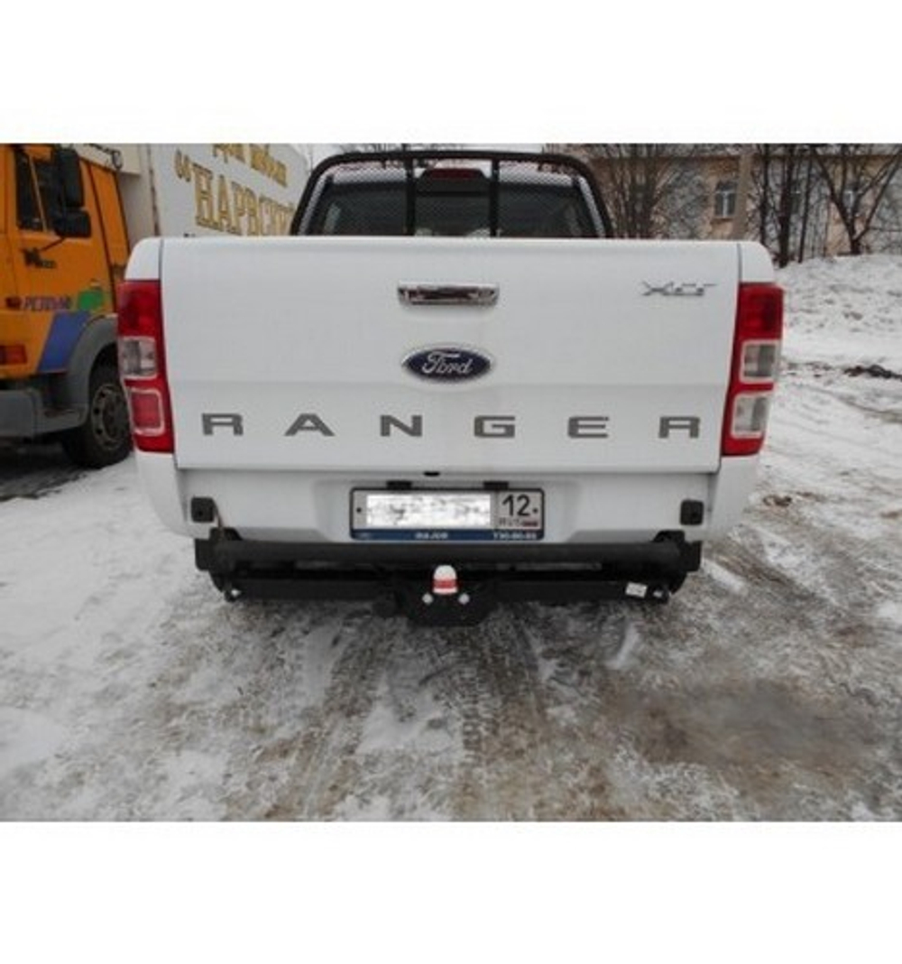 Фаркоп Трейлер 6050 на Ford Ranger (2/4dr.) пикап 2012г.-(паспорт и сертификат в комплекте)(без электрики)