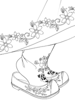 Hanbok Fairy Tale of Obsidian Special Edition. Coloring Book