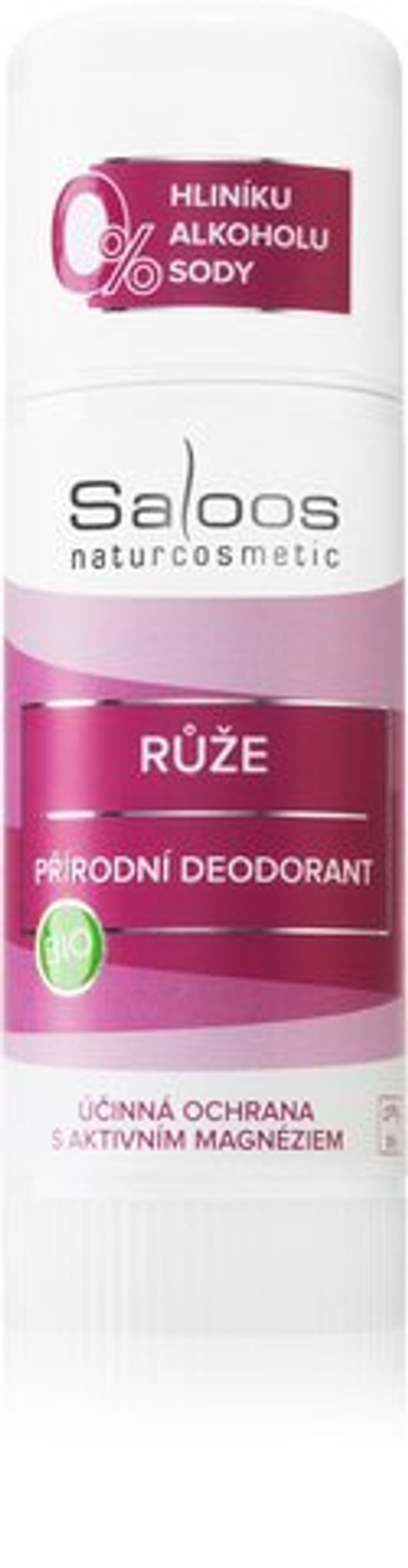 Saloos Bio Deodorant Rose - стик-дезодорант /   60  g  / GTIN 8594031335689