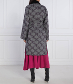 Двухстороннее пальто Monogram Karl Lagerfeld - черный(226W1500)