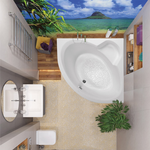 Акриловая ванна Vagnerplast CATALINA 146x146