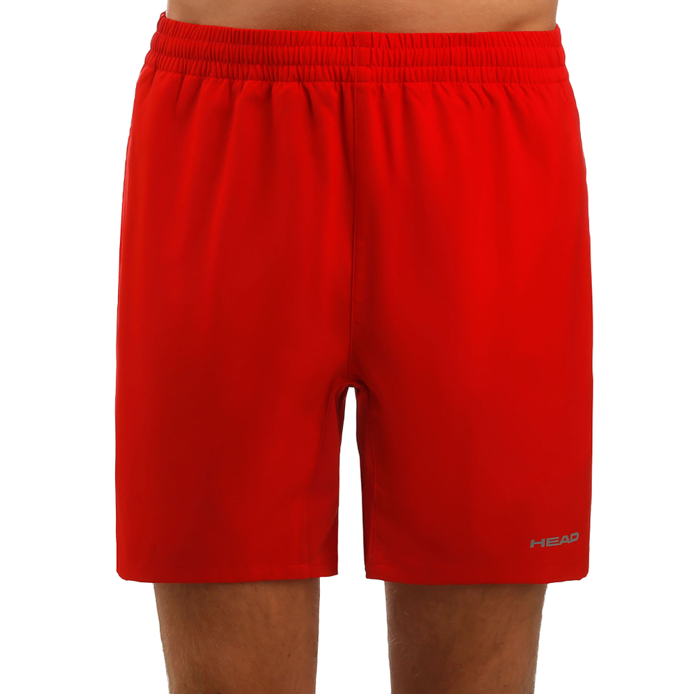 Мужские теннисные шорты HEAD Club 7in Shorts Men - Red, Silver