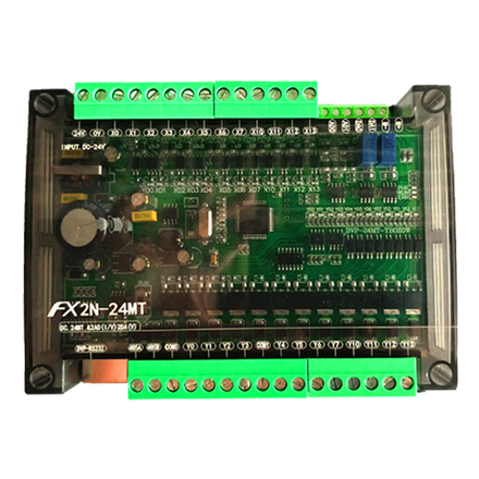 FX2N-24MT-2AD-2DA Программируемый логический контроллер 12 входов, 12 выходов