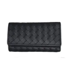 Ключница Bottega Veneta Intrecciato черный