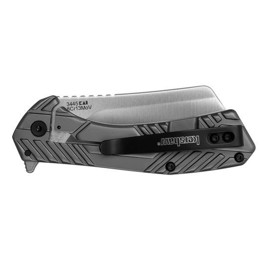 Складной нож KERSHAW Static 3445 c клинком из стали 8Cr13MoV, рукоять Stainless Steel