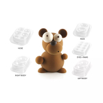 Набор пластиковых форм Teddy, Silikomart, Италия