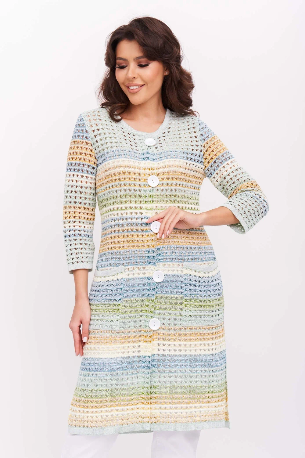 Кардиган Н 725*/оливка