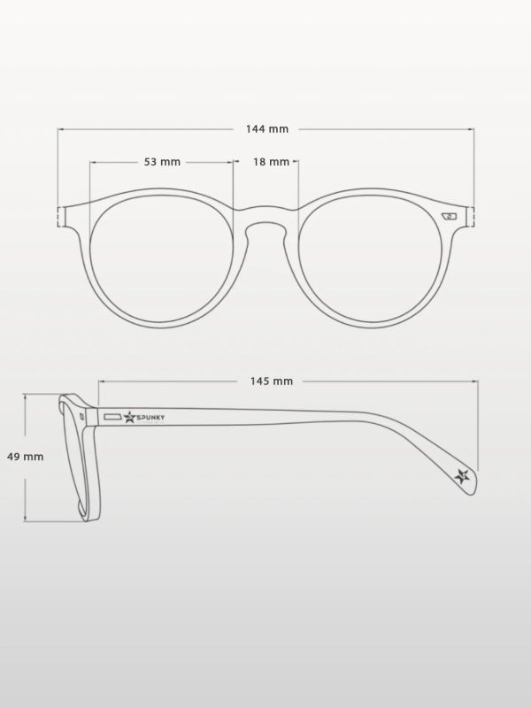 Очки солнцезащитные Catwalk 5 Blue wood / Dark grey - фото 8
