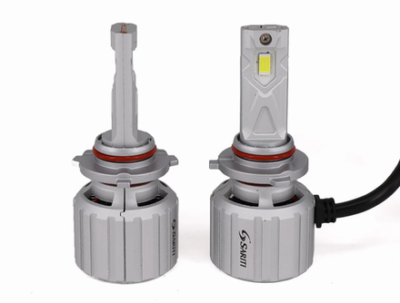 Светодиодные лампы HB3 (9005) Sariti P7 с вентилятором, 12V, 70W, 5500K, CUstomizet 3570 (комплект, 2шт)