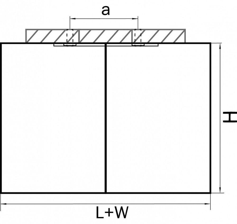Накладной светильник Lightstar Binoco 052027