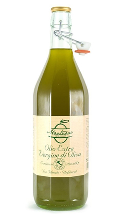 Оливковое масло MANTUANO Non Filtrato (нефильтрованное) 0,5л, Италия