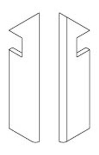 Спецэлемент Boost Mineral Pearl Battiscopa Sag, Sx Левый