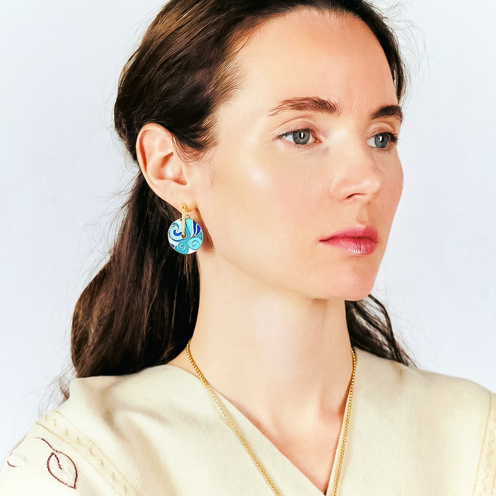 Серьги Fiore Luna AE13784-1 G