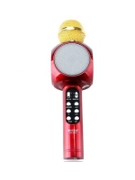 Караоке микрофон Wster WS-1816 красный