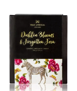 Wax Lyrical - Ароматическая свеча Street Mythology 10,5см 35ч Dahlia Bloom &amp; Forgotten Fern / артикул   SM0202  / GTIN 5015802245288