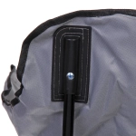 Кресло складное до 100 кг TJ-2000, 60*46*70 см, цвет: серый