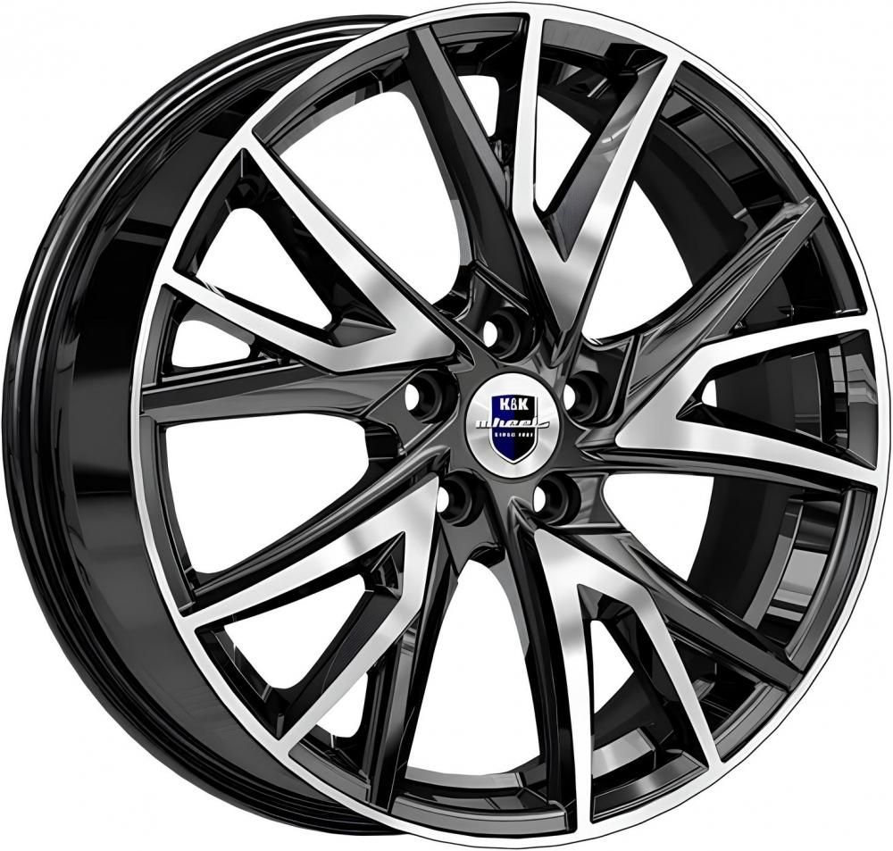 K&amp;K KC1054 6.5x18 5x114.3 ET 37 Dia 66.6 (алмаз черный)