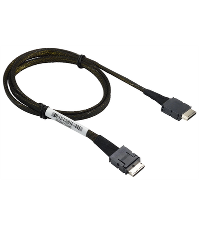 Кабель Supermicro CBL-SAST-0847 OcuLink v 1.0,INT,PCIe NVMe SSD, 76CM,34AWG
