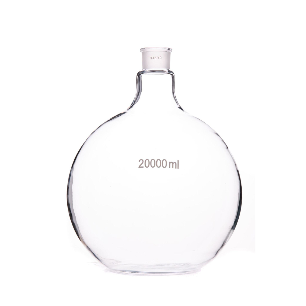 Колба плоскодонная, 20000 мл, шлиф 45/40