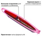 Папка для тетрадей ПИФАГОР А4, 1 отделение, картон, молния сверху, "MOON PRINCESS", 229099