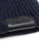 Хлопковая шапка Calvin Klein - темно-синий(K50K510978)