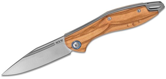 Складной нож MKM "FARA" MKM/MY01 O c клинком из стали Böhler M390 Microclean®, рукоять дерево (Олива)