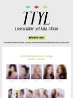 Альбом LOOSSEMBLE - TTYL 3rd Mini Album EVER MUSIC ALBUM RANDOM Version