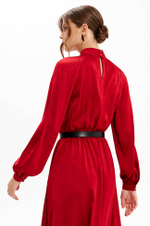 51701 Платье женское (бургунд)