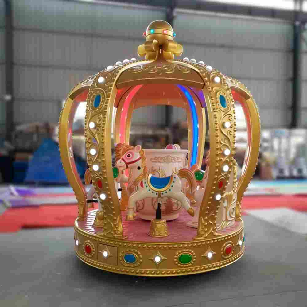 Детская электрическая карусель «Золотая корона», 8 мест