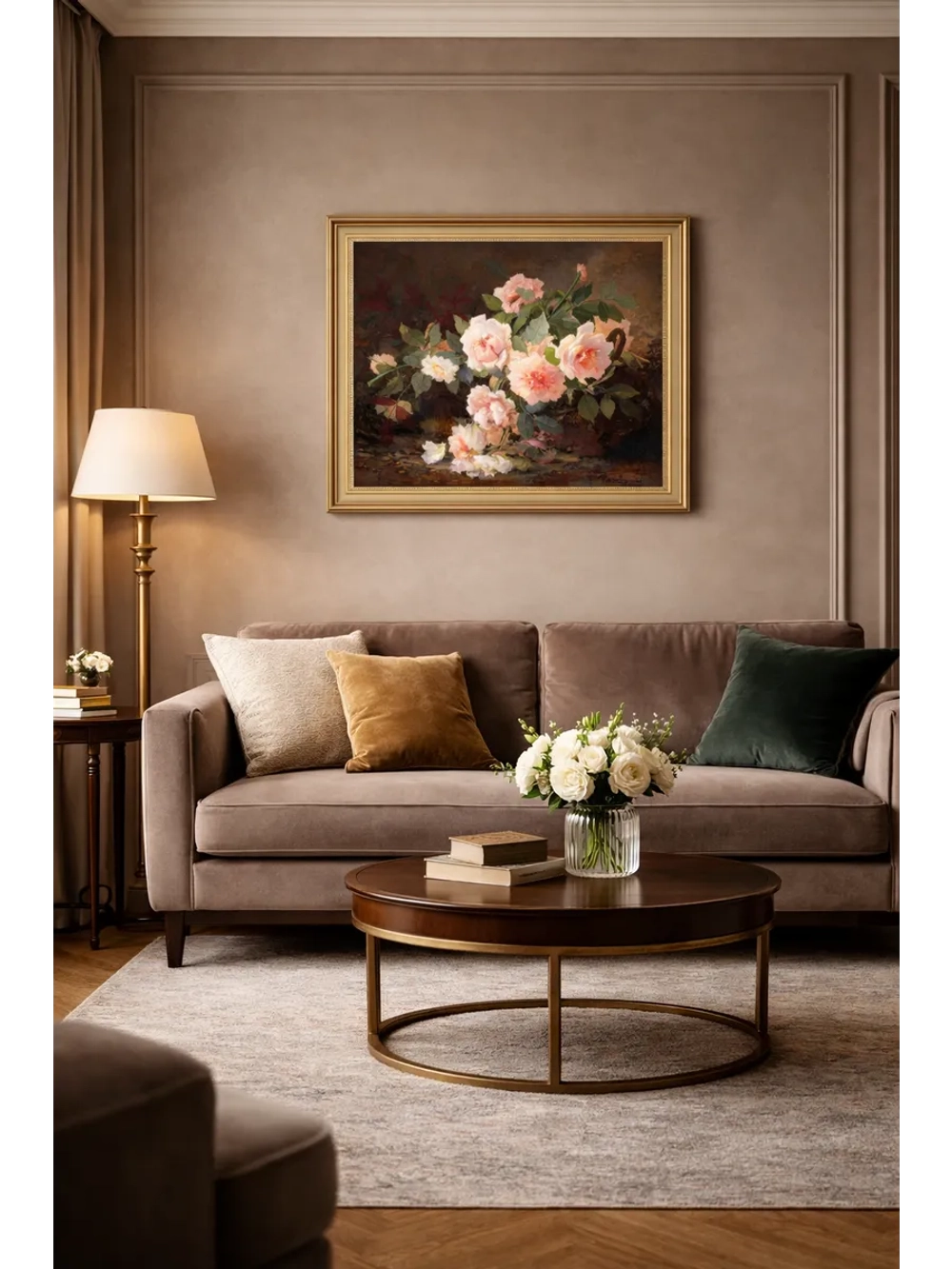 Картина на стену для гостиной в классическом стиле 68*58 см