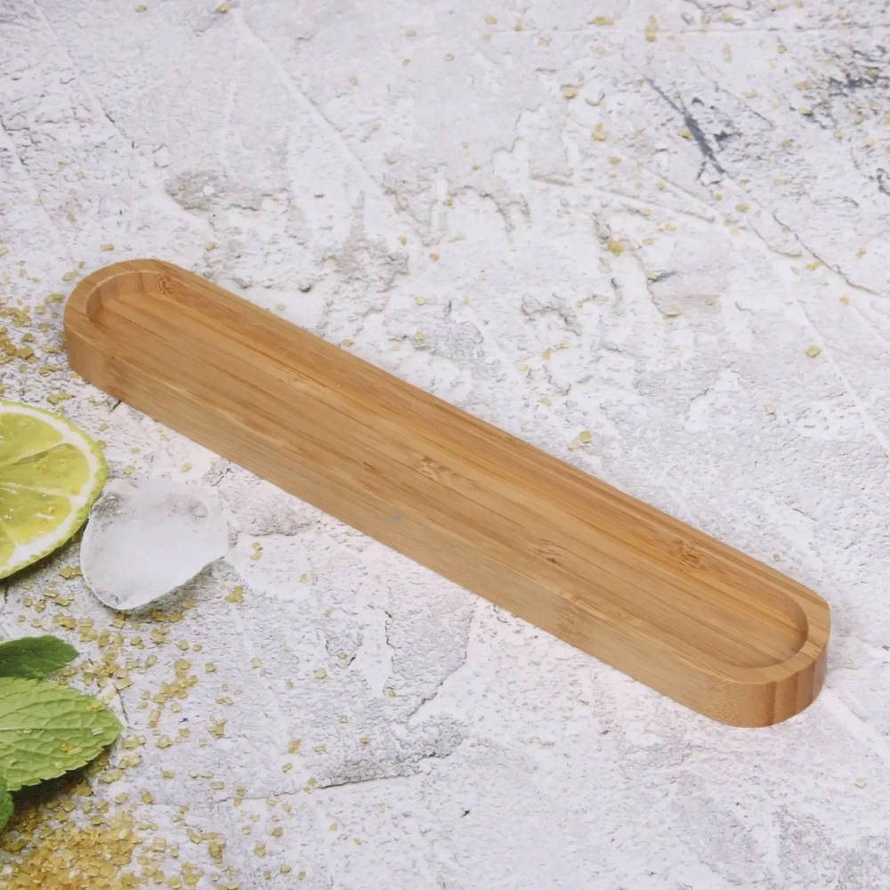 Доска бамбуковая для подачи и сервировки «SHEF» 30*5*2см