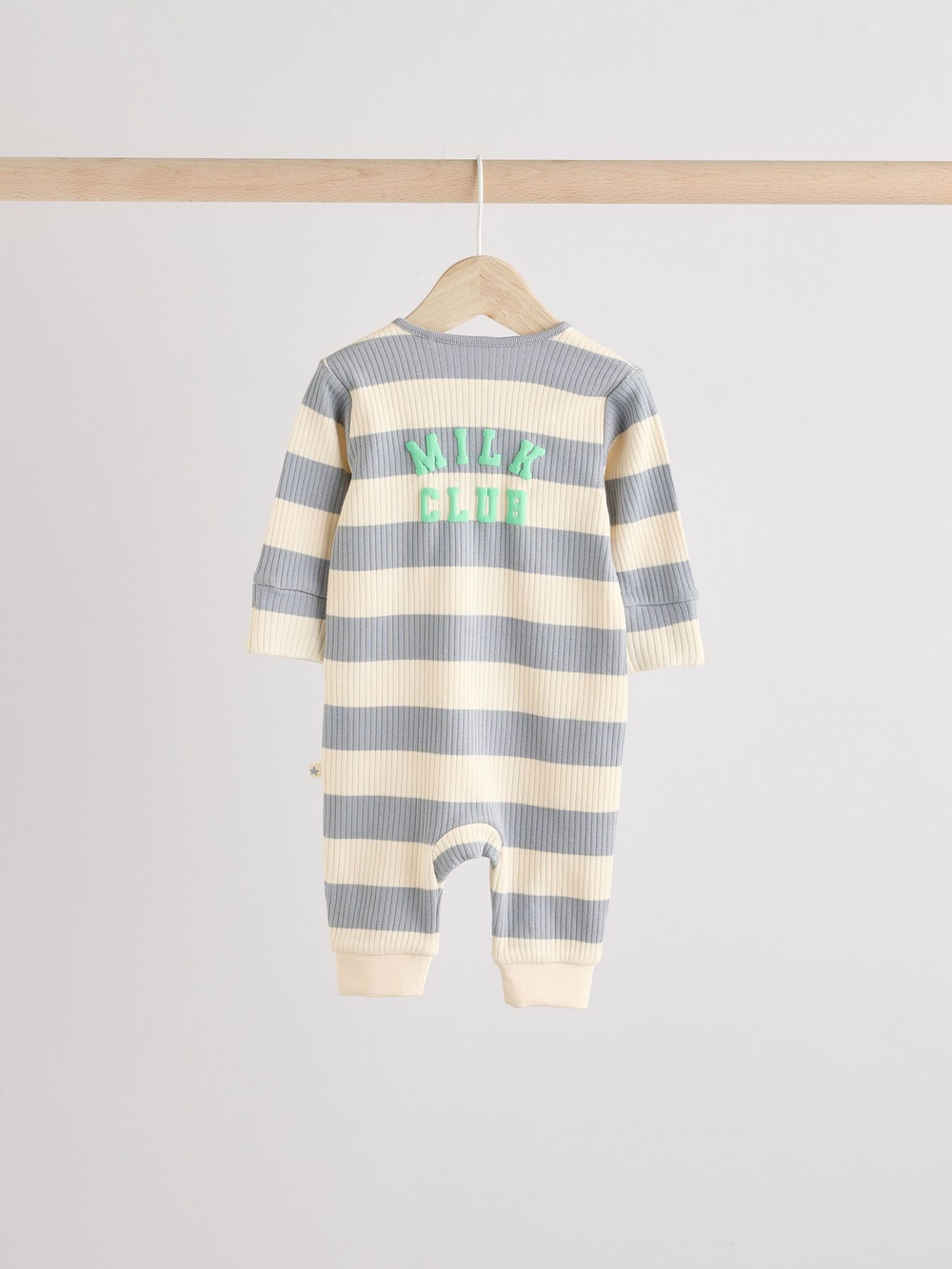 Комбинезон / Cлип для малышей Next E19-554, 3 шт., Бежевый, Серый