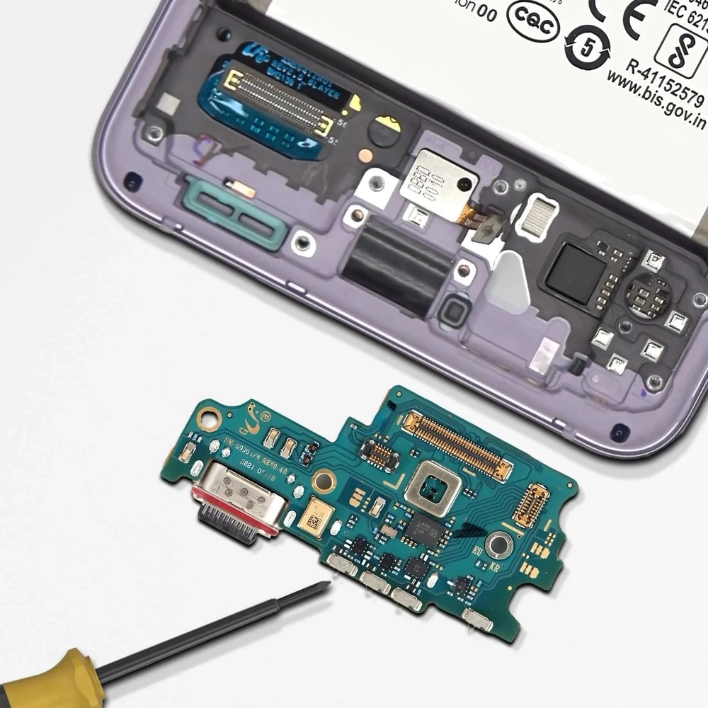 Samsung Galaxy S21 FE 5G (SM-G990B) / Нижняя плата (субплата) (ORIG-SP)