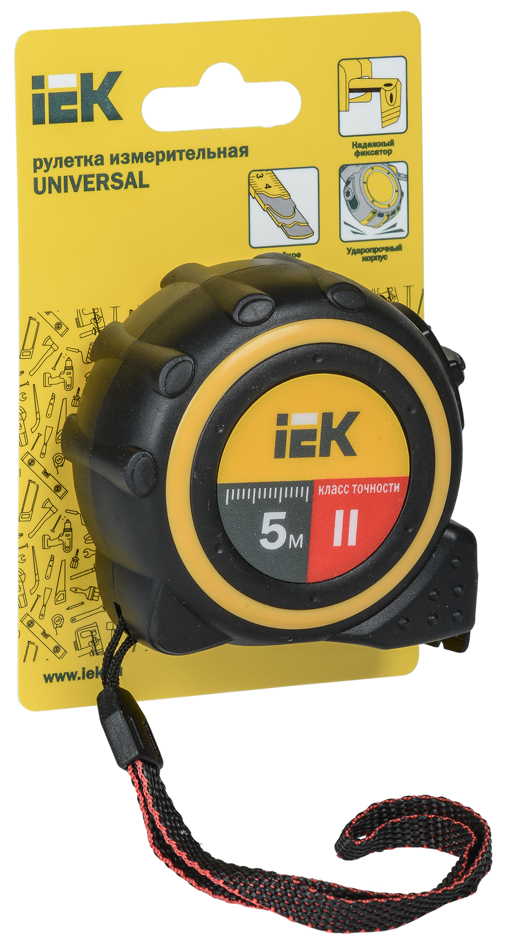 Рулетка измерительная UNIVERSAL 5м IEK