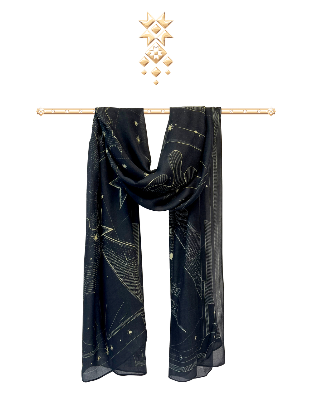 Шарф «Звезды над Донбассом»