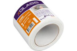 Сетка строительная самоклеющаяся (серпянка) 100ммх45м X-Glass (ИксГласс) Pro