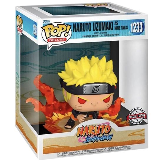 Фигурка Funko POP! Deluxe Naruto Shippuden Naruto Uzumaki as Nine Tails (Exc) (1233) 60296