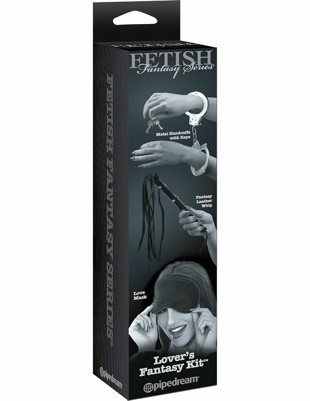 Набор БДСМ-девайсов Lovers Fantasy Kit (Цвет: черный с серебристым)