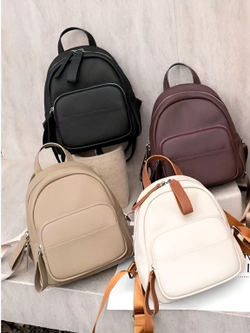 женский рюкзак из натуральной кожи