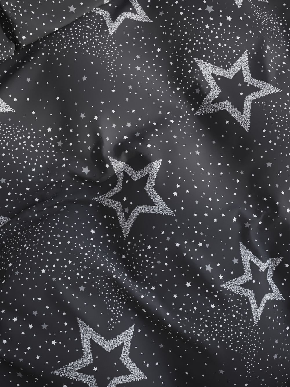 Пододеяльник Сказка "Звезды на сером" 1,5-сп 145х215 см