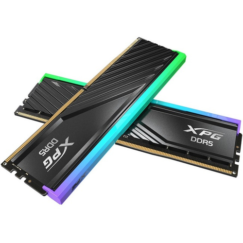 Модуль памяти DIMM DDR5 32Gb, 6000Mhz, 2x16Gb, ADATA XPG Lancer Blade RGB Black (AX5U6000C3416G-DTLABRBK)