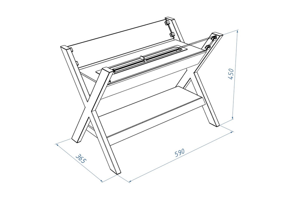 Биокамин Firelight BFP/F-45 X