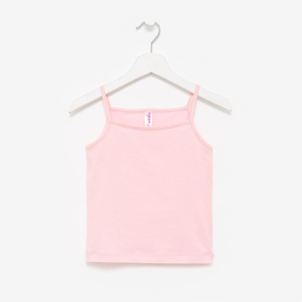 Майка для девочек р.98 см светло-розовый (Takro), 1 шт.