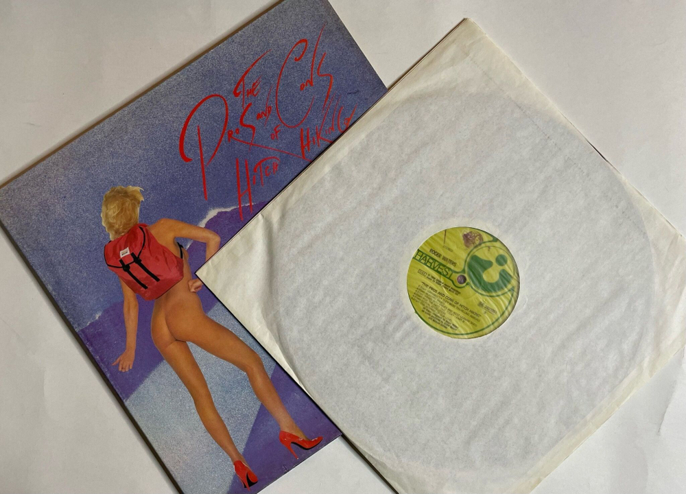 Винтажная виниловая пластинка LP Roger Waters The Pros And Cons Of Hitch Hiking (Italy 1984)
