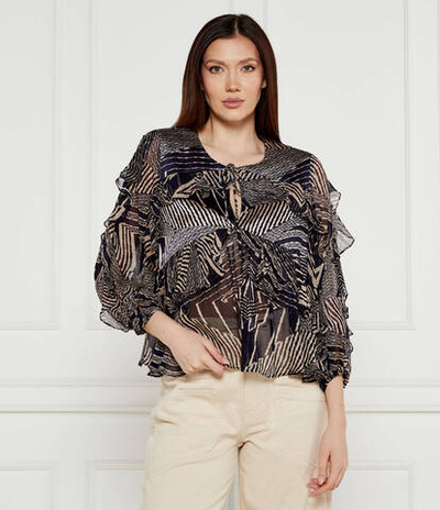 Блузка ANGELA Ba&sh - темно-синий(1E25ANGE)