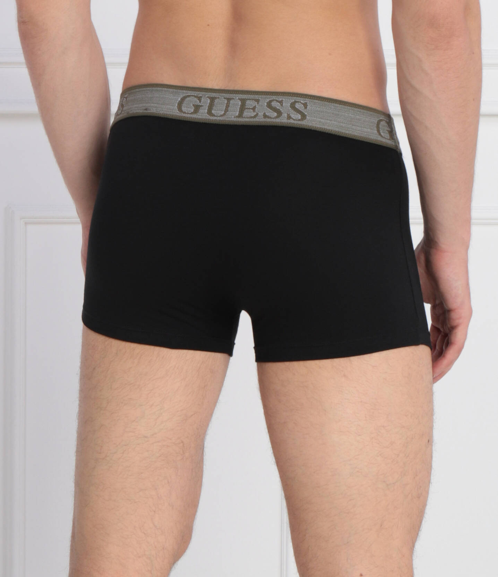 Трусики-боксеры 3шт. JOE BOXER TRUNK 3 PA Guess Underwear - черный(U3BG13 K6YW0)
