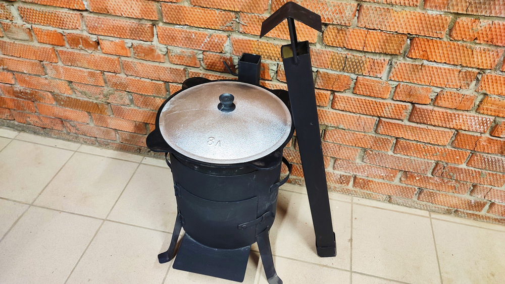 Чугунный казан на 8 литров