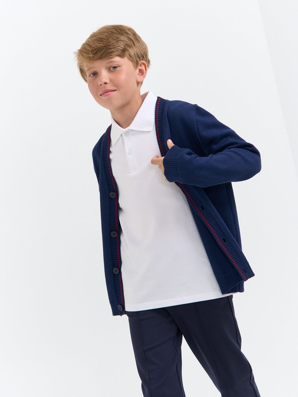 Футболка поло "Белая" 7+