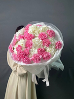 Авторский букет «Розовый сапфир»