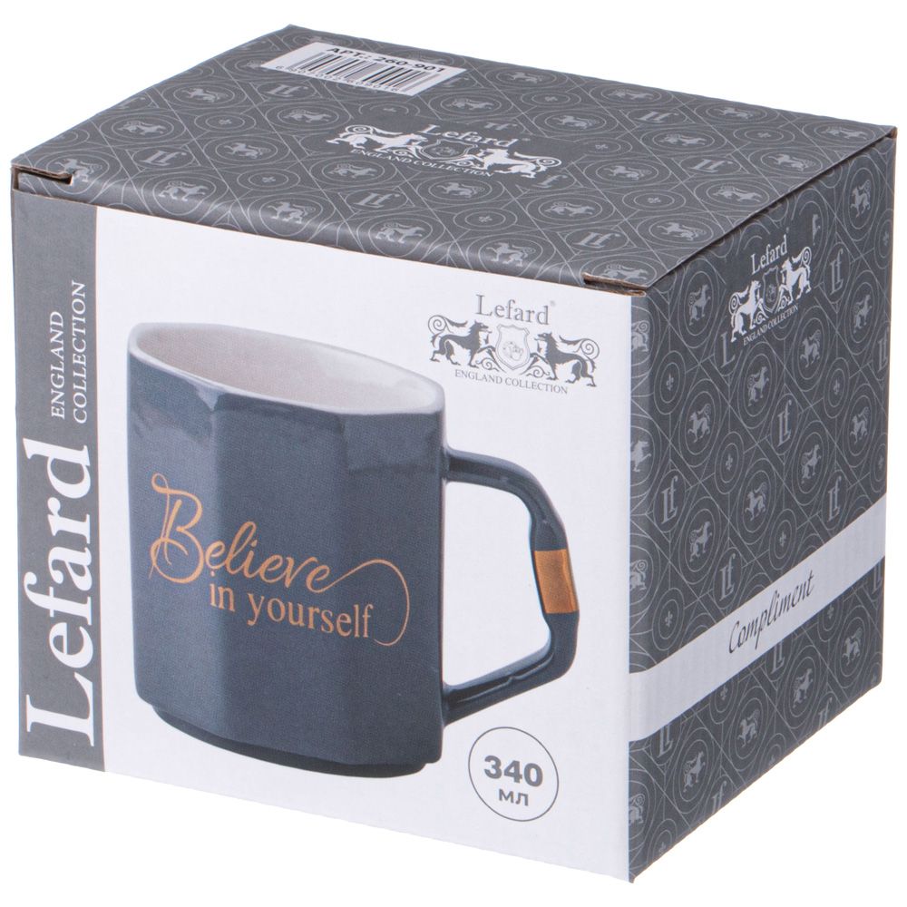 КРУЖКА LEFARD "BELIEVE" 340МЛ